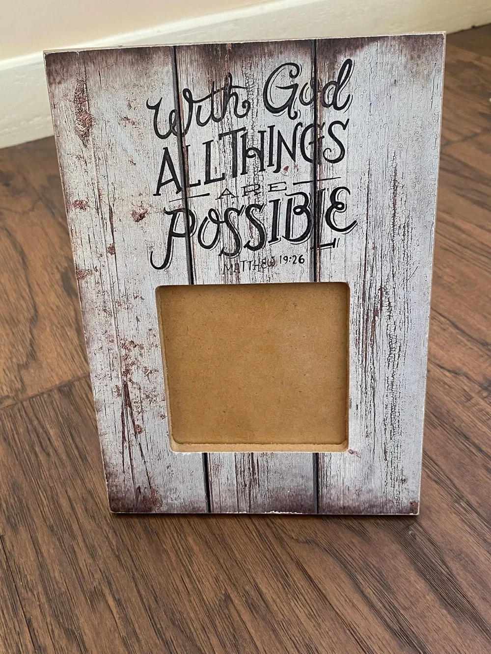 ✝️ 3.5 x 3.5 Christian Picture Frame